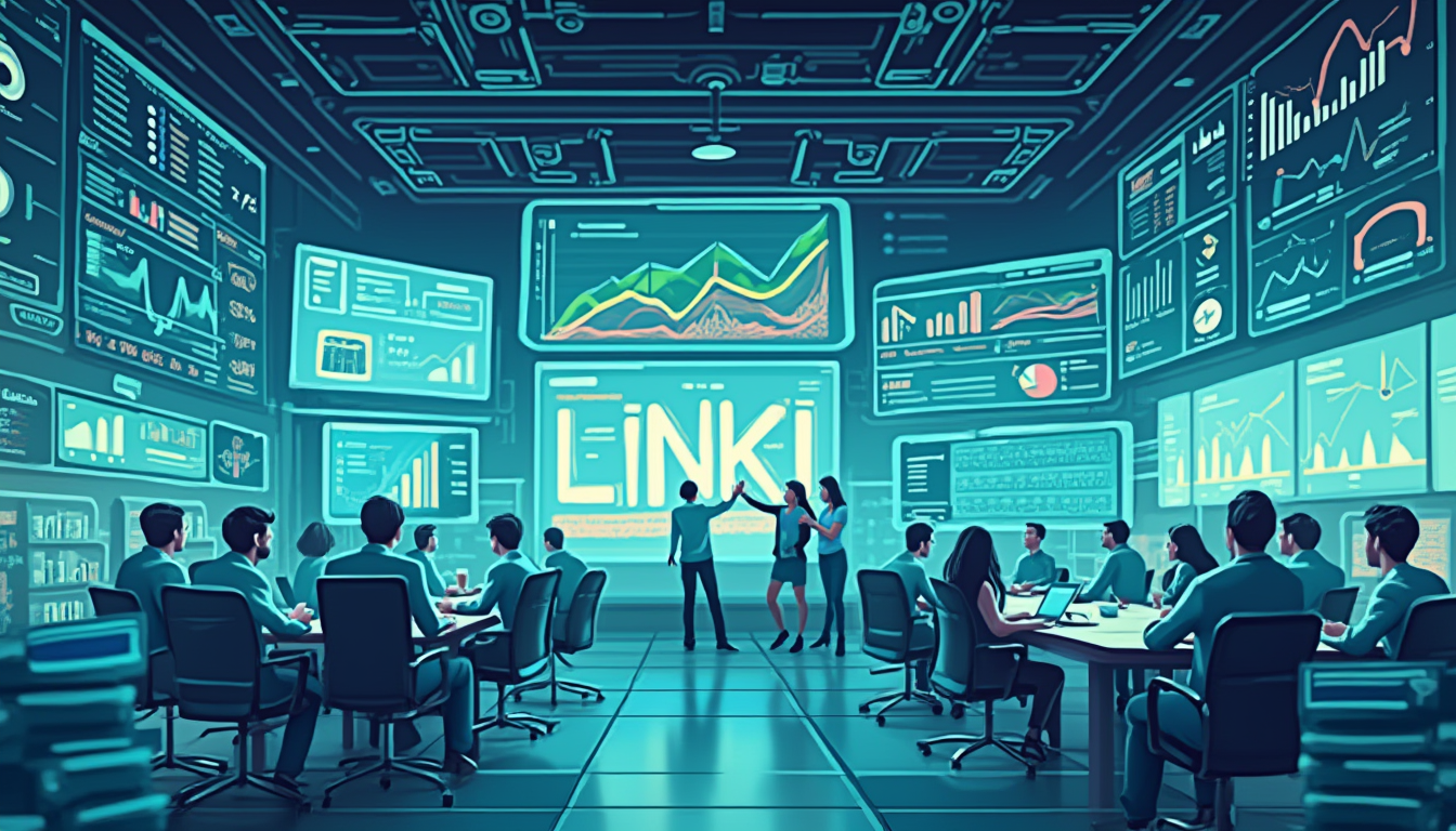 Comprehensive dashboard showing backlink ROI metrics, attribution models, and performance analytics